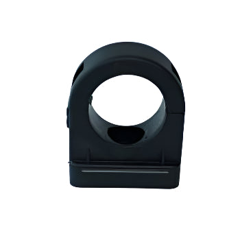 Evcco Conduit Support Clips 50mm LSZH-FR/HFT Black