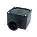 Evcco Conduit Junction Box 1way 32mm LSZH-FR/HFT Black