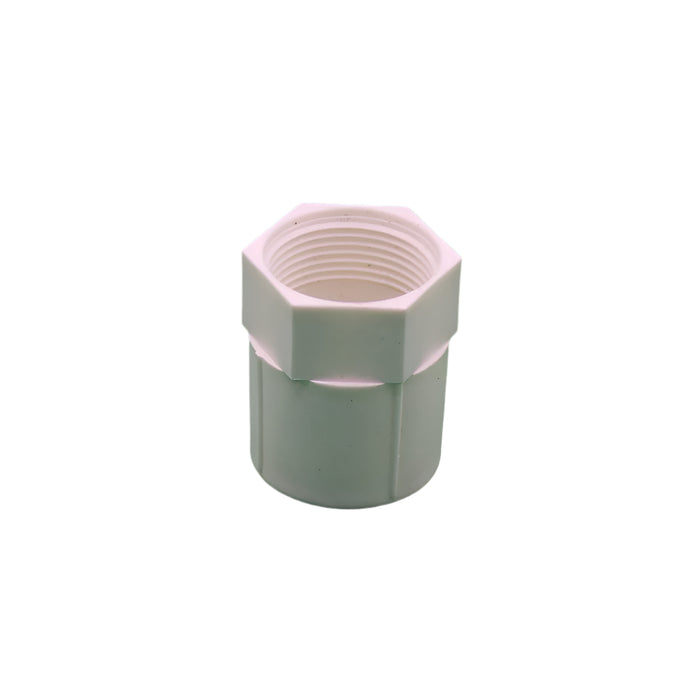 Evcco Conduit Threaded Adapter Female 32mm LSZH-FR/HFT White