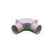 Evcco Conduit Inspection Elbow 25mm LSZH-FR/HFT White
