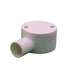 Evcco Conduit Junction Box 1way 25mm LSZH-FR/HFT White