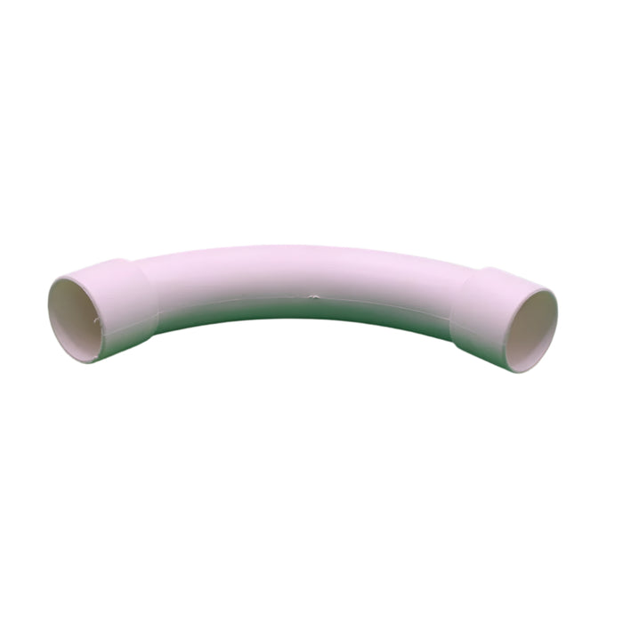 Evcco Conduit Sweep Bend 32mm LSZH-FR/HFT White