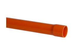 Iplex Electrical Duct 65mm X 6M SOE Orange