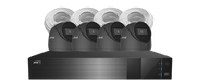 Arrowhead Security Camera Kit 4channel 2TB NVR +4 Cameras Black
