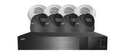 Arrowhead Security Camera Kit 4channel 2TB NVR +4 Cameras Black