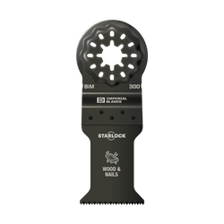 Trucut Oscillating Blade Starlock 35mm Wood & Nails 1 Pack
