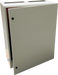 EIC CVS Metal Enclosure 1000Hx800Wx400D 1 Door + Gearplate & Wall Brackets