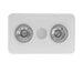 Simx Heatforce DC Boost Heat Fan Light 2 White