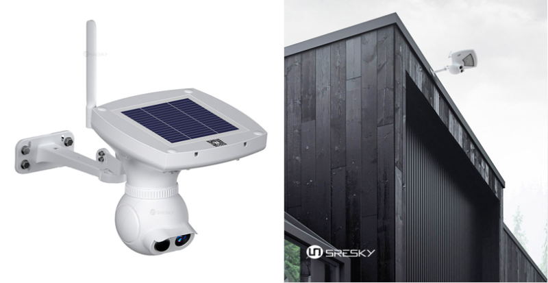 Sresky Solar Powered Wi-Fi Camera HD 1080P 5m Lead IP65