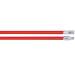 Runpotec Runpostick Rods Red Hard 2 x 1m