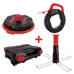 Runpotec Cable Roller RP5 + XB500 Multiset in a System Case