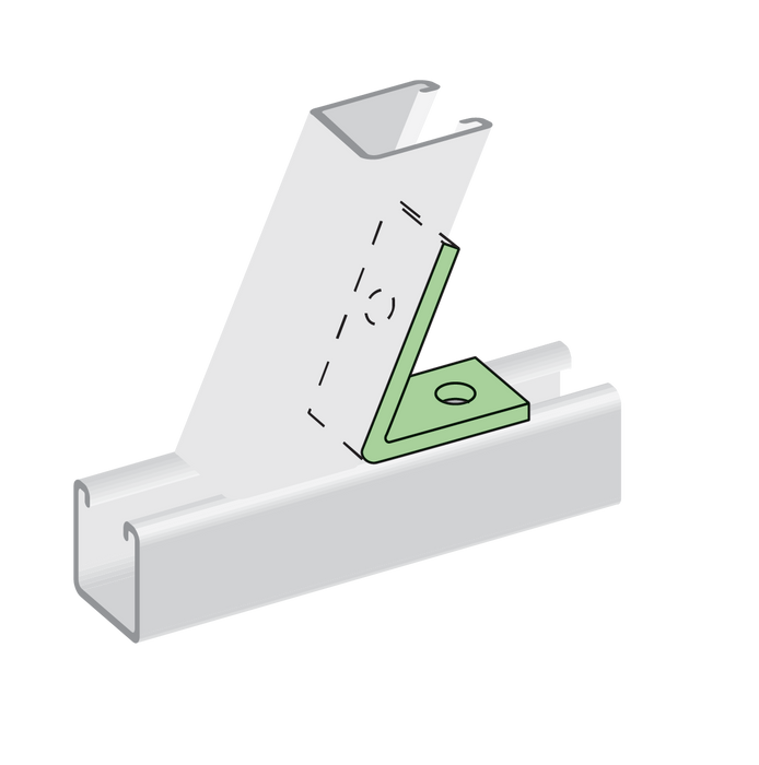 Unistrut 2077169 Angle Fitting 45Deg Fittings
