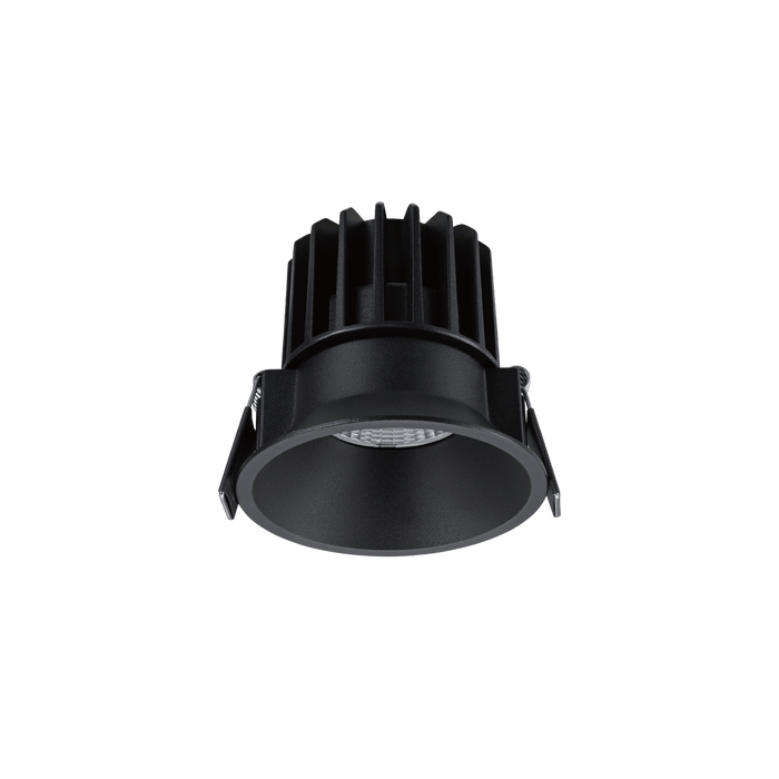 Glight 11W Recessed Fixed Downlight RA97 3000K 60D Triac Dim Black IP54 IC-F