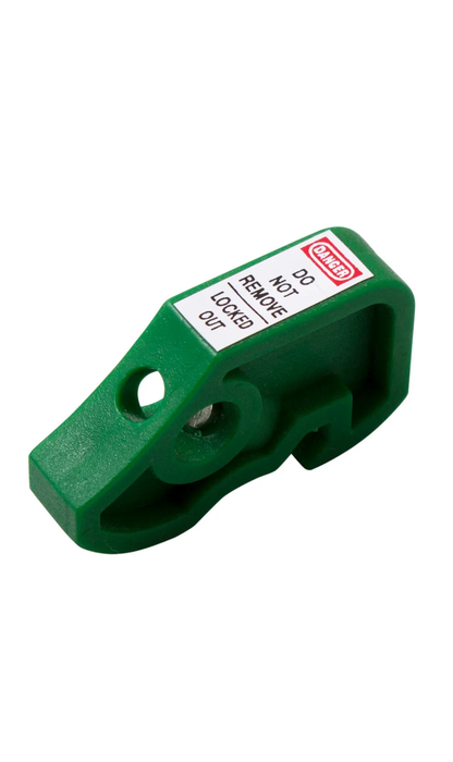 Extreme Safety Circuit Breaker Lockout Mini Green