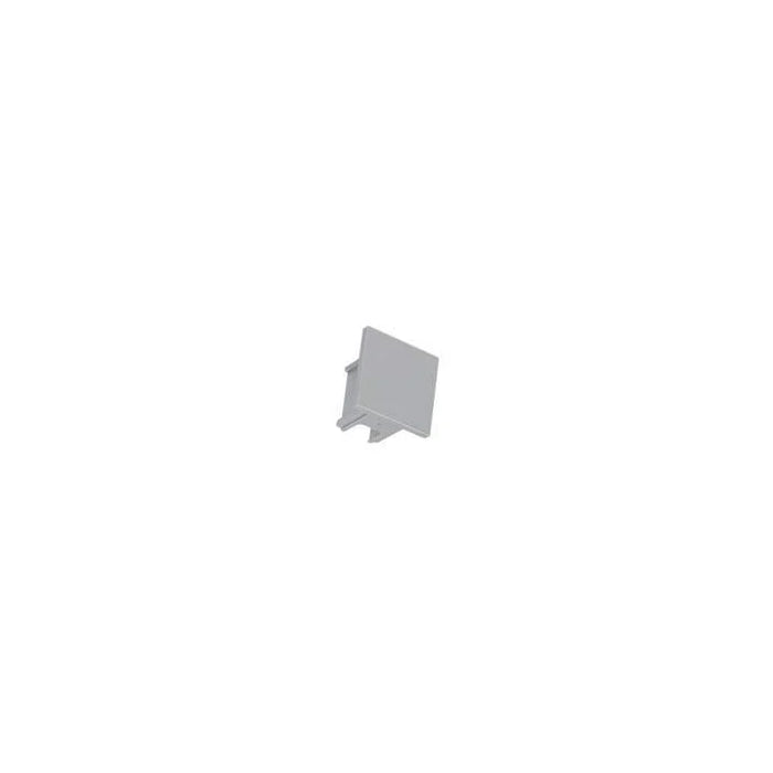 Halcyon TRACK 3 CIR END CAP-SILVER