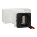 PDL USB Type A Charger Module 1.5A with White and Black Caps