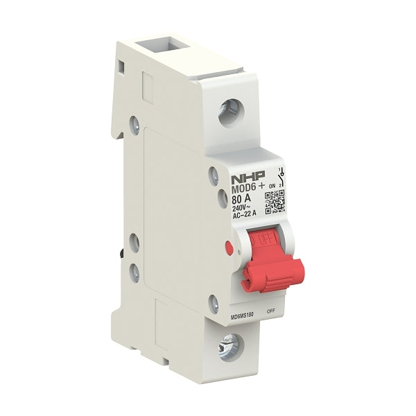 NHP MOD6+ MAIN SWITCH 1P 080A