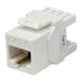 DYNAMIX Cat6 UTP Keystone RJ45 Jack for 110 Face Plate T568A/B White