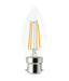 Cla LED Lamp BC 4W 2700K Candle Filament Clear Dim