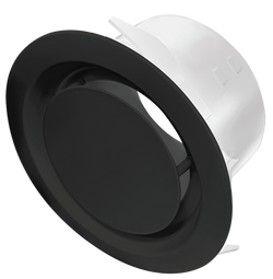 Manrose Manrose Easyfit Grille with Cone Diffuser 150mm Black