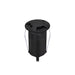 Halcyon Exterior Round Four-Way Multi-Use Recess Black 316 Stainless Steel 2.5W 8-25V DC 3000K IP67