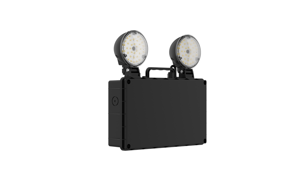 Elmark Apollo Flood 2 x 3W IP65 EM Black