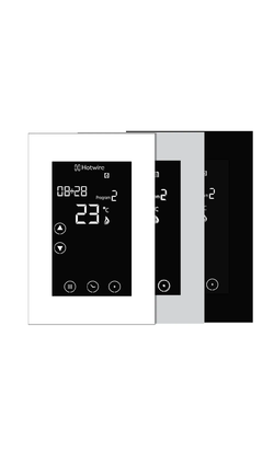 Hotwire TR220 Dual Thermostat Touch Screen Controller - Silver