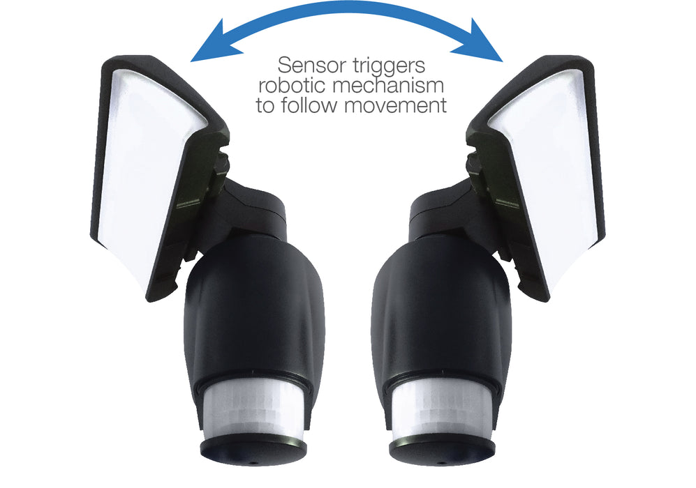 Simx ROBO LED 18w PIR FLOOD IP44