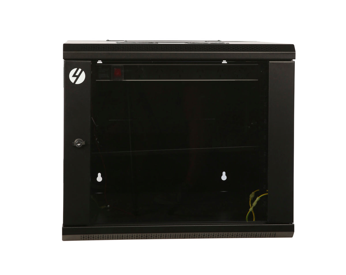 4Cabling 9RU 600mm Wide x 600mm Deep Wall Mount Server Rack Without Fa ...