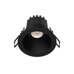 Glight Fire Rated LED Downlight 10W IC-F IP65 Tri-Colour Dim Black Trim And Black Reflector