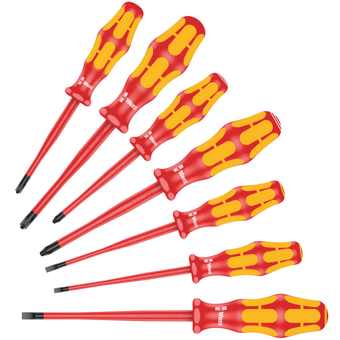 Wera 160 iSS/7 Reduced Blade Screwdriver Set 7pc