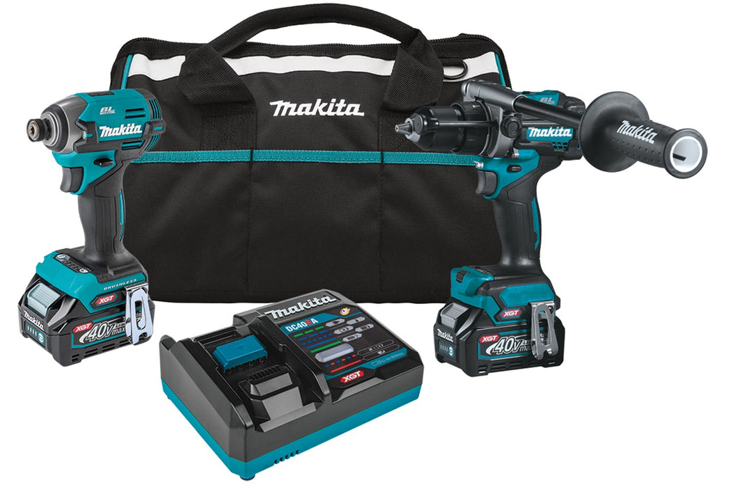 Makita 40Vmax XGT 2 Piece 2x 2.5Ah Combo kit