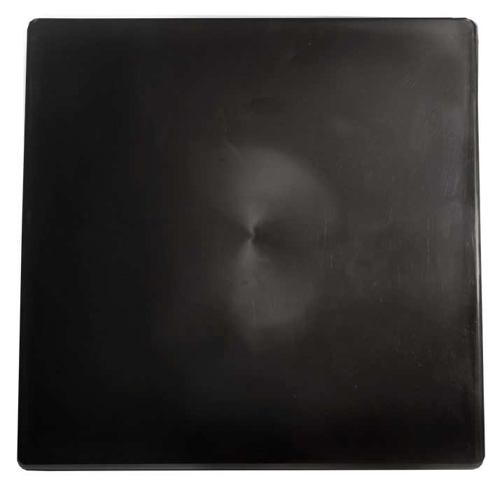 Manrose Duct Grille 150mm Square Black Low Profile