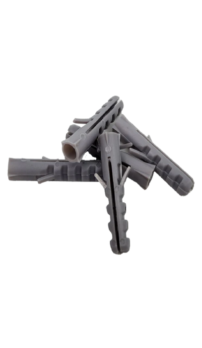 Black Smiths 5 X 25mm Multi-Purpose Nylon Wall Anchor (Jar200)