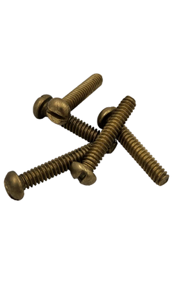 Black Smiths 3/16 X 1 1/2 Brass Machine Screw (Jar50)