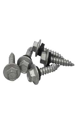 Black Smiths 25mm X 12G Tek Screw Hex Head - Wood T17 (Jar50)