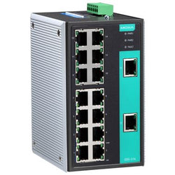 Engcomp MOXA 16 PORT Industrial Unmanaged Smart Ethernet Switch