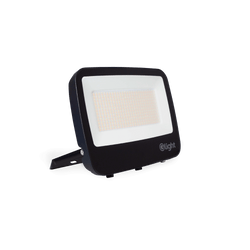 Glight Led Flood Light 150W IP65 Tri-Colour Non Dim Black With Plug In PIR Sensor Connector