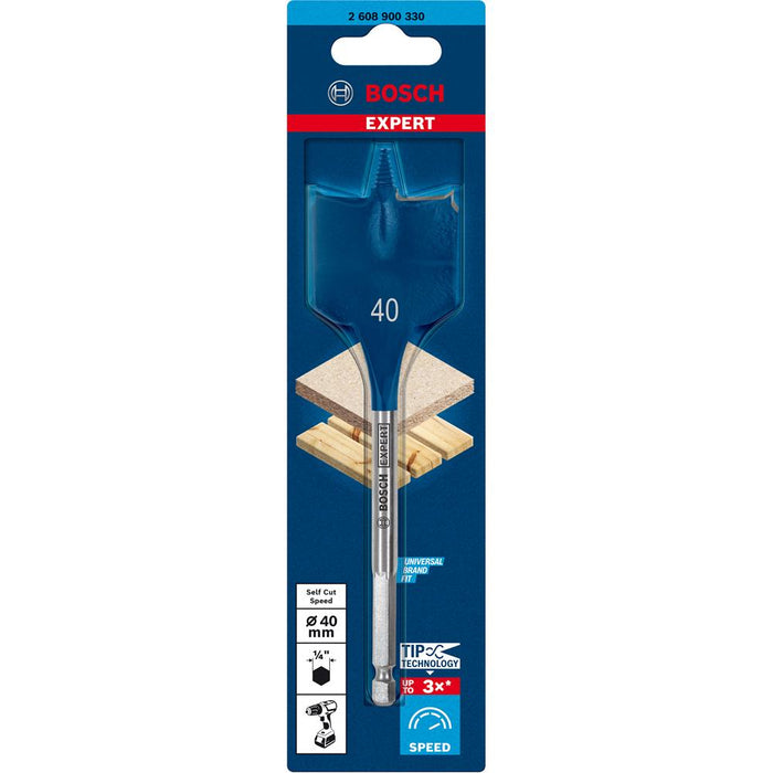 Bosch Self-Drilling Rasp Spade Drill Bit  40x152mm