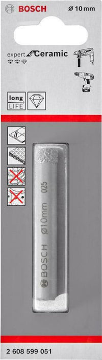 Bosch Expert for Ceramic Diamond Drill Bit 10m