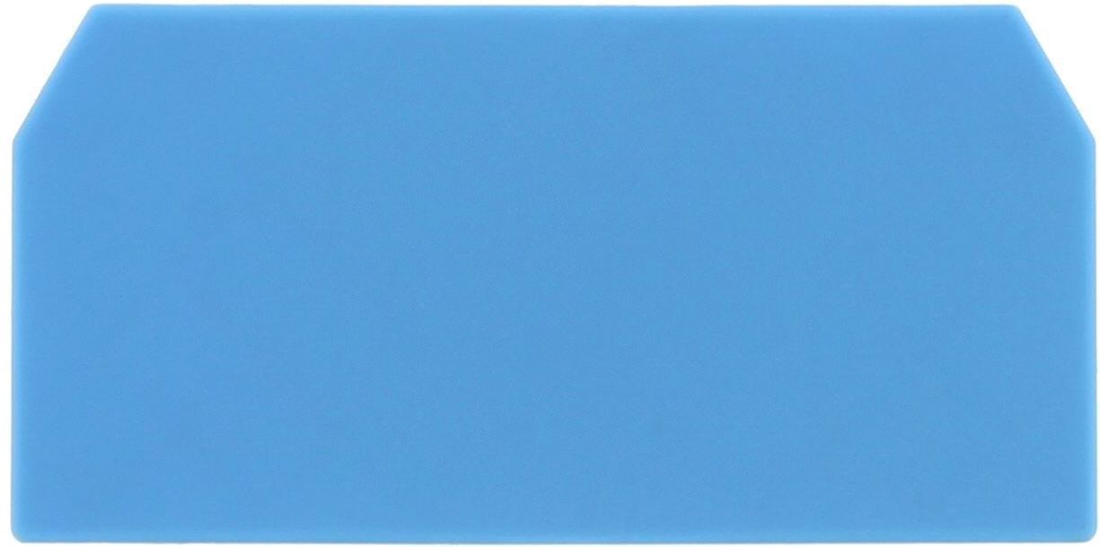 Conta-Clip End Cover for FRK2.5/3A Blue