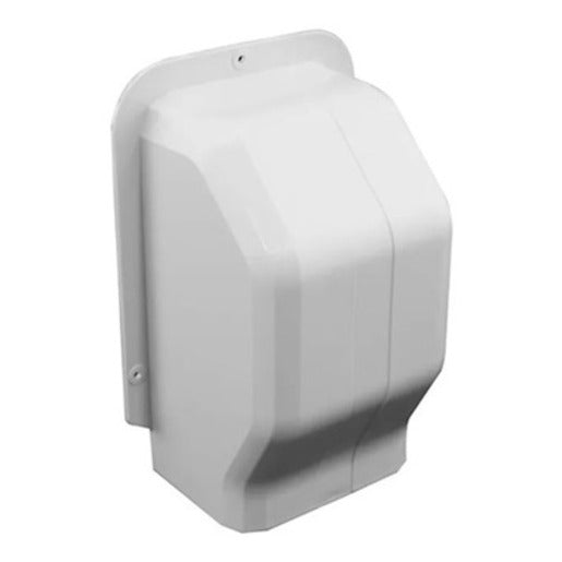 Ezyduct Air Conditioner Duct 80mm Wall Cap