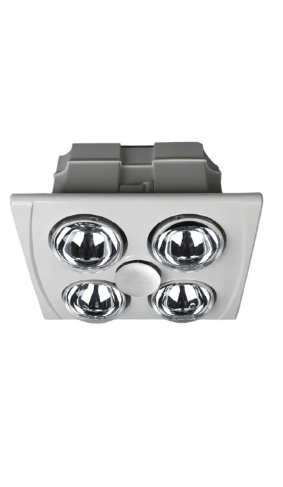 Manrose Classic Sparta Heat/Fan/Light x 4 White