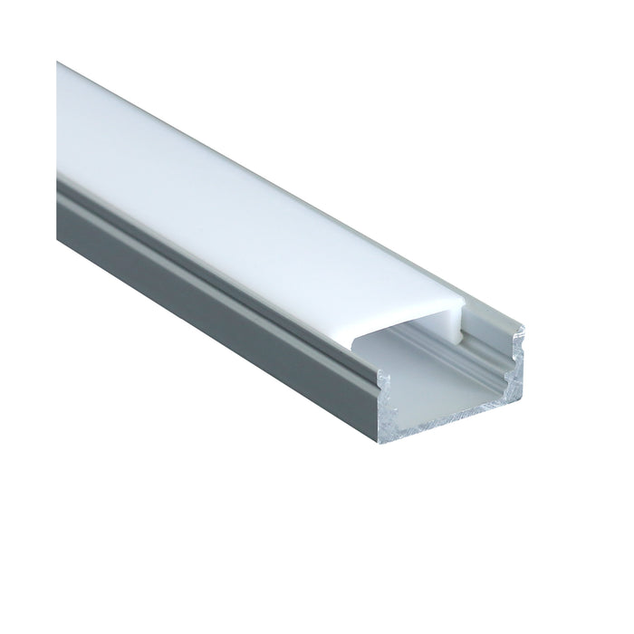 Switch Lighting Shallow Surface Mount Or Recessedessed Trimless Aluminum Extrusion/Profile Opal Diffuser Aluminum