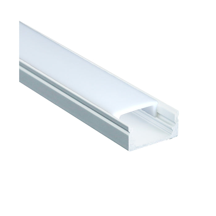 Switch Lighting Shallow Surface Mount Or Recessedessed Trimless Aluminum Extrusion/Profile Opal Diffuser White