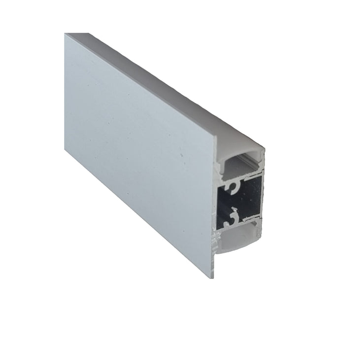 Switch Lighting Wall Surface Up/Down Aluminum Extrusion/Profile Opal Diffuser Aluminum