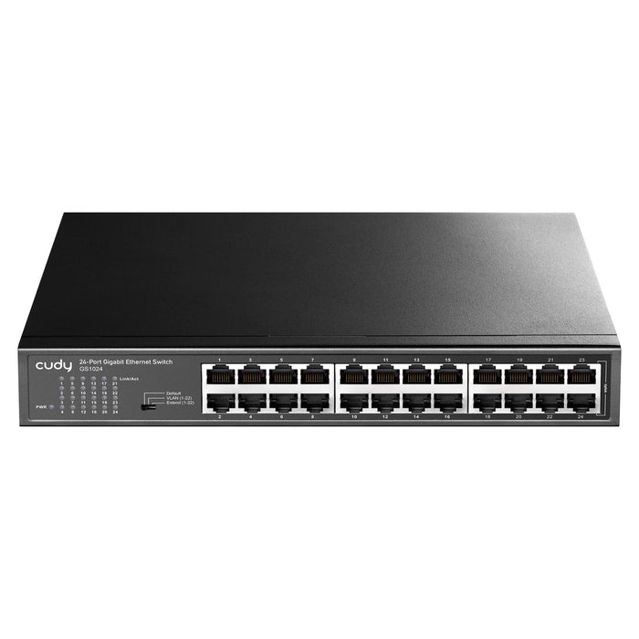 Cudy 24-Port Gigabit Unmanaged  Desktop Switch in Metal Case