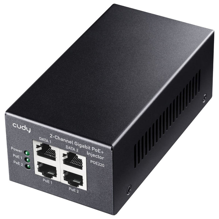 Cudy 2-Channel 30W Gigabit PoE+/PoEInjector