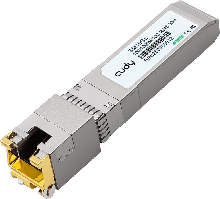 Cudy 10G SFP+ to 10G RJ45 Module Marvell 30m