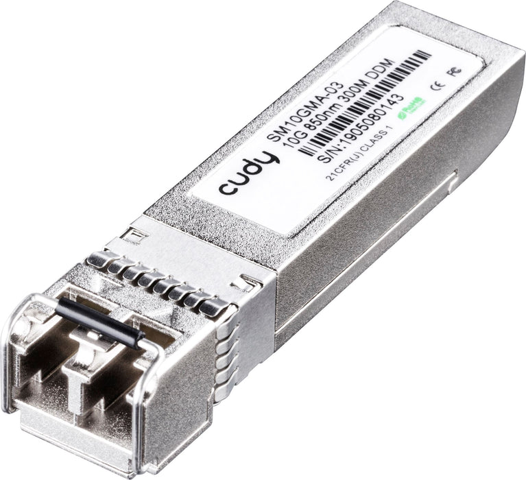Cudy 10G Multi Mode Fibre (MMF) LC SFP+ Module. 850nm 300m